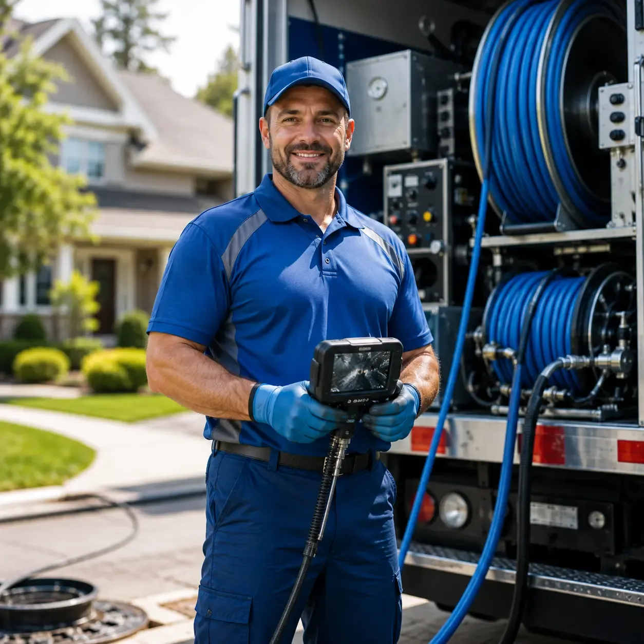 Local outdoor drain cleaning specialists in Delta, PA